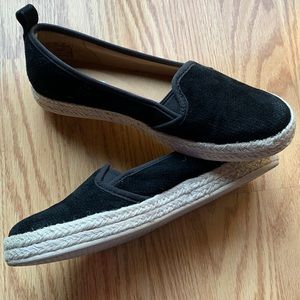 Clarks Suede Slip-ons